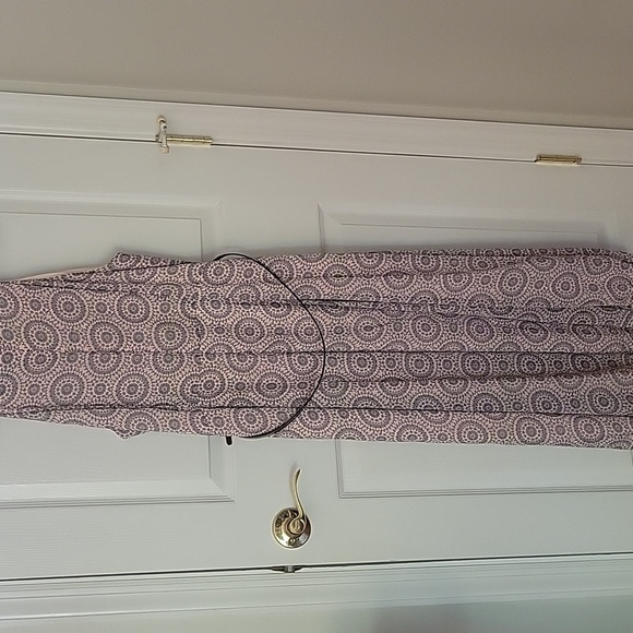 Tommy Hilfiger sz 12 navy and pink a line dress - Picture 3 of 3